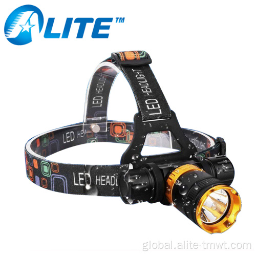 Underwater Flashlight waterproof IP68 diving head lamp T6 LED 18650 underwater headlamp Factory